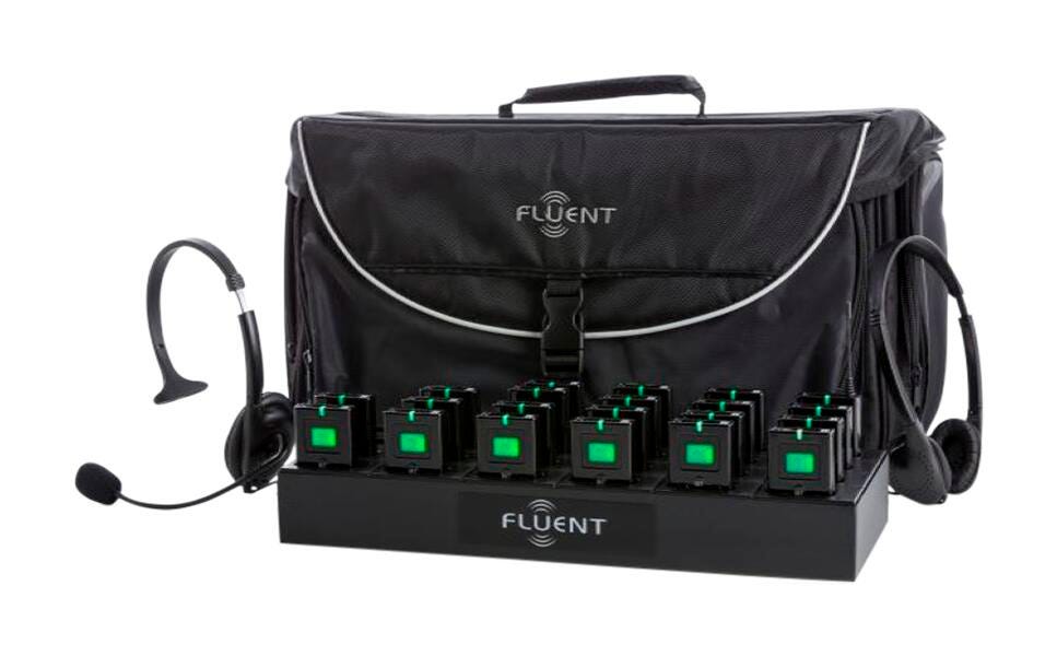 Fluent Audio Digital Tour Guide Language Interpretation System, 20 User 2013373